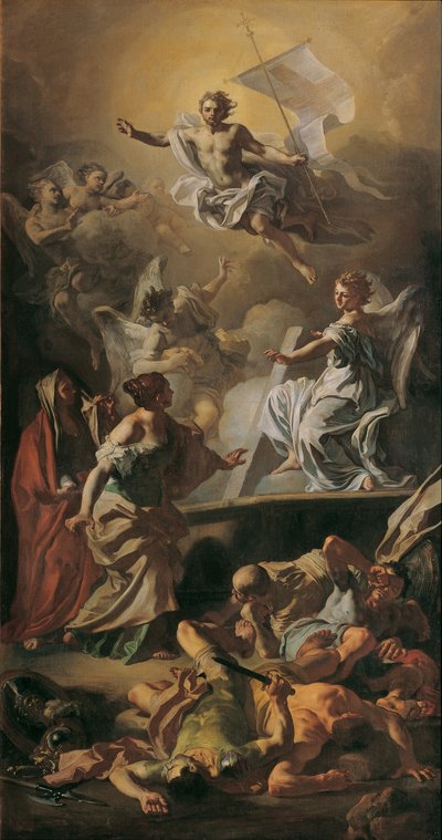 基督复活 作者 Francesco Solimena