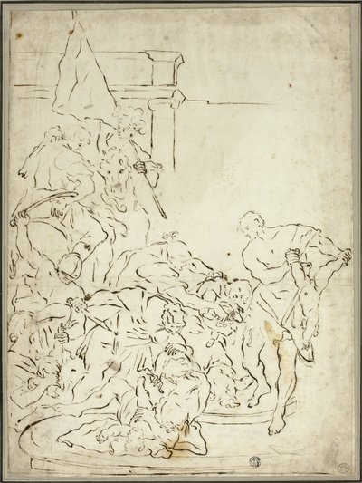 屠杀无辜者 作者 弗朗切斯科·索利米娜（Francesco Solimena）