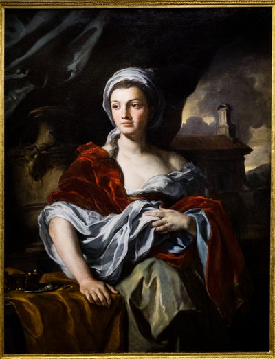 妇女肖像 作者 弗朗切斯科·索利米娜（Francesco Solimena）