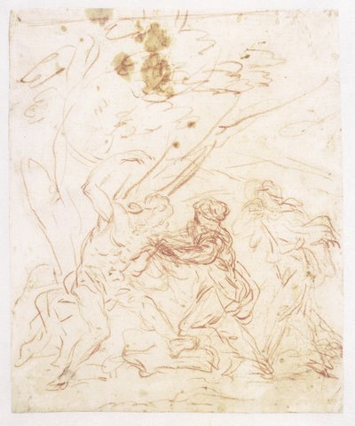 圣艾琳照顾的圣塞巴斯蒂安 作者 弗朗切斯科·索利米娜（Francesco Solimena）