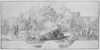 哥伦布在美国登陆，1715-1716年 作者 弗朗切斯科·索利米娜（Francesco Solimena）