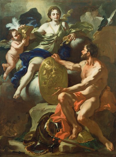 火神锻造厂的维纳斯 作者 Francesco Solimena