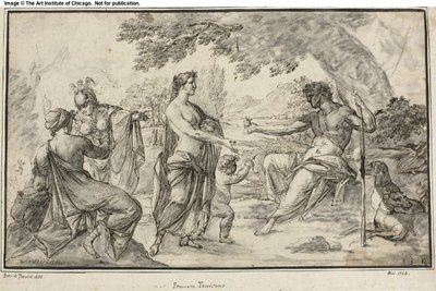 巴黎审判 作者 弗朗切斯科·特雷维萨尼（Francesco Trevisani）