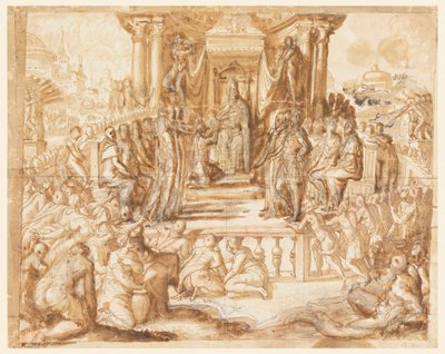 学习壁画 作者 弗朗切斯科·德·罗西（Francesco de Rossi）