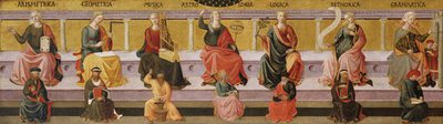 七文科，c。 1450 作者 Francesco di Stefano Pesellino