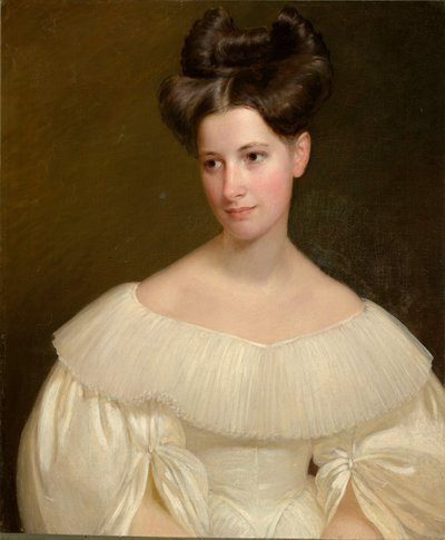 Mary Crowninshield Silsbee Sparks（贾里德-斯帕克斯夫人）（1809-1887 年） 作者 弗朗西斯·亚历山大（Francis Alexander）