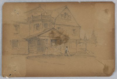衣钩，斯科特小屋 作者 弗朗西斯·奥古斯都·拉斯罗普
