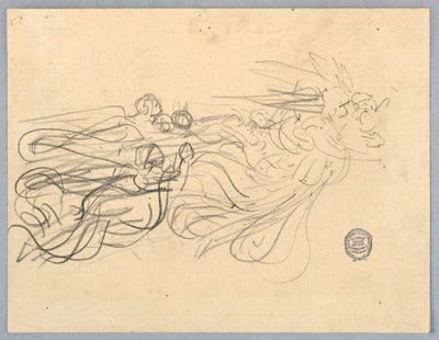 天使素描 作者 弗朗西斯·奥古斯都·拉斯罗普