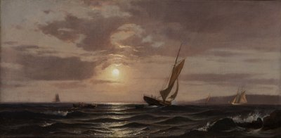 下午太阳，约1880 作者 Francis Augustus Silva