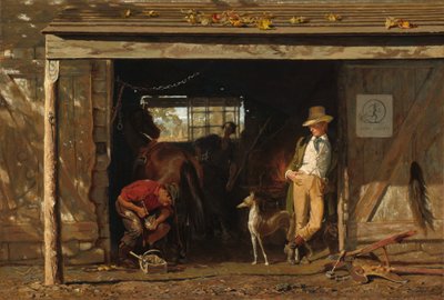 休闲与劳动，1858年。 作者 弗朗西斯·布莱克威尔·迈耶