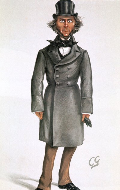 赫伯特·斯宾塞，英国哲学家和社会学家，1879年 作者 弗朗西斯·卡鲁瑟斯·古尔德