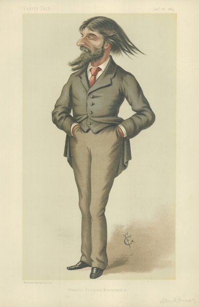 Herbert Herkomer先生 作者 弗朗西斯·卡鲁瑟斯·古尔德