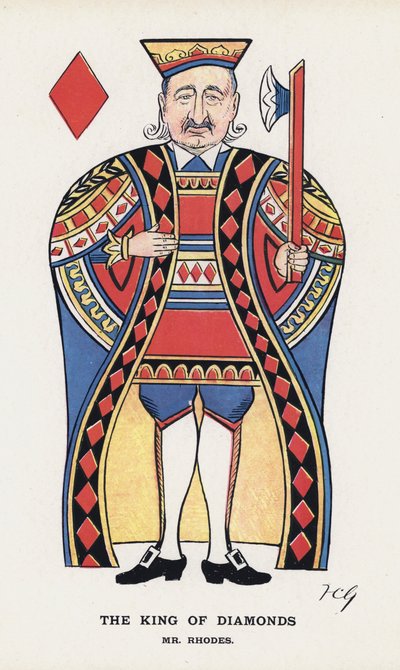 钻石之王，罗德先生（彩色石版画） 作者 弗朗西斯·卡鲁瑟斯·古尔德