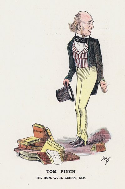 Tom Pinch，Rt Hon W H Lecky（彩色石版画） 作者 弗朗西斯·卡鲁瑟斯·古尔德