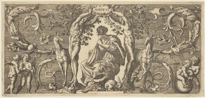 Hearing Auditus，来自Quinque Sensuum Five Senses，约1655年。 作者 弗朗西斯·克莱恩