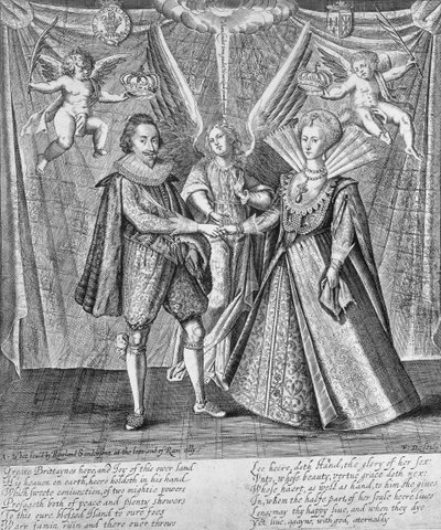 庆祝苏格兰的詹姆斯六世和丹麦的安妮结婚，1589年 约1610-1625年 作者 弗朗西斯·德拉拉姆