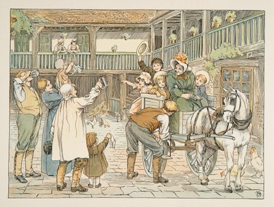 奥斯特勒》，选自《Four and Twenty Toilers》，1900 年出版（彩色石版印刷）。1900 年（彩色石印） 作者 弗朗西斯·唐金·贝德福德