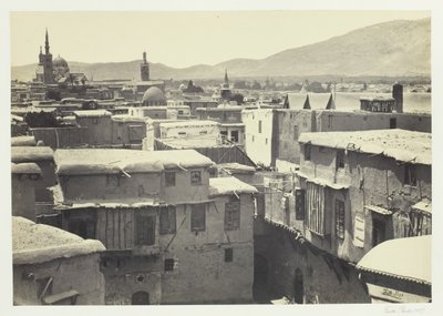 大马士革，1857年。 作者 弗朗西斯·弗里斯