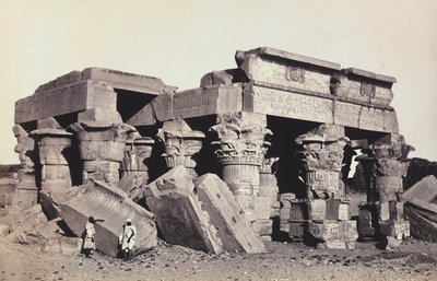 "埃及和巴勒斯坦"：上埃及Kom Ombo的Sobek和Haroeri神庙遗迹 作者 弗朗西斯·弗里斯