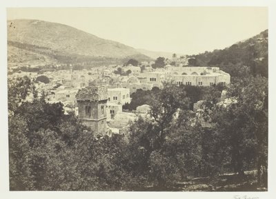 纳布卢斯，《古示剑》，1857年。 作者 弗朗西斯·弗里斯