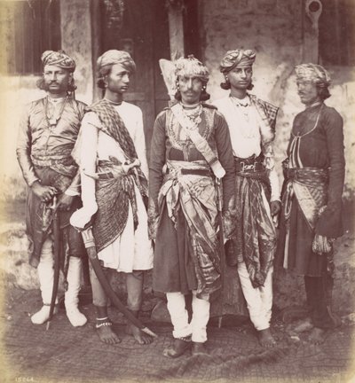 Rajpoots，19世纪70年代。 作者 弗朗西斯·弗里斯
