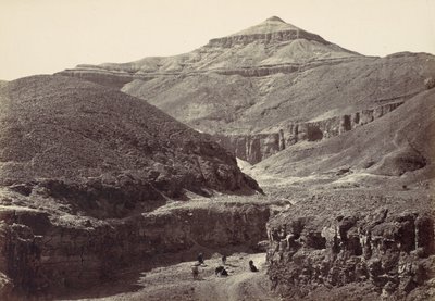 国王陵墓谷，底比斯，1857年。 作者 弗朗西斯·弗里斯