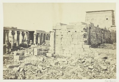 菲拉岛的风景，1857年。 作者 弗朗西斯·弗里斯