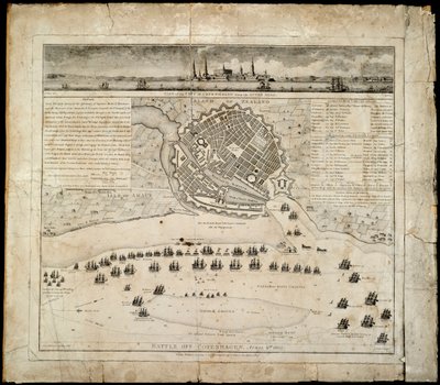 哥本哈根战役，1801 年 4 月 2 日 作者 弗朗西斯·吉布森