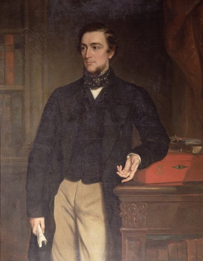 Sidney，Lea的赫伯特勋爵，彭布罗克的第11伯爵（1810-61） 作者 弗朗西斯·格兰特