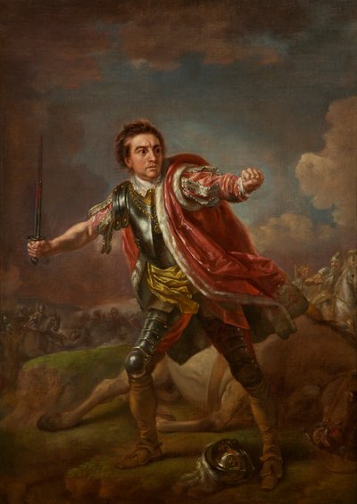 大卫·加里克（William Garrick）饰演威廉·莎士比亚（William Shakespeare）于1759年出演的“理查三世”中的格洛斯特 作者 Francis Hayman
