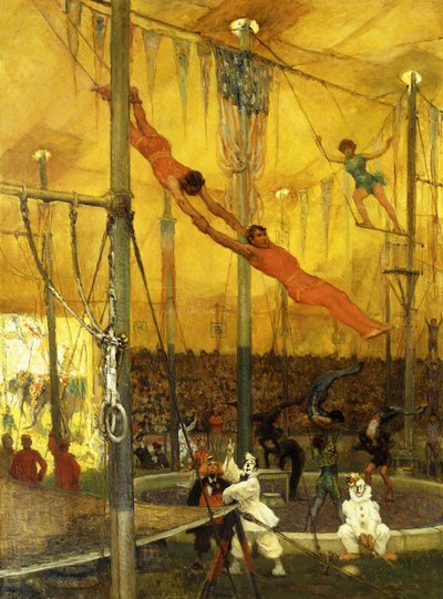 空中飞人艺术家 作者 弗朗西斯·路易斯·莫拉