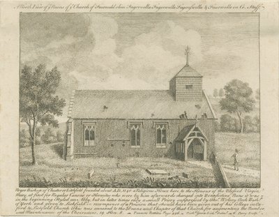 告别教会：蚀刻，nd [1740]（印刷） 作者 弗朗西斯·佩里（Francis Perry）