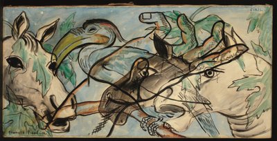 西里尔，约 1929-30 年（布面油画） 作者 弗朗西斯·毕卡比亚