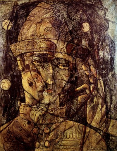 透明度》，20 世纪（布面油画） 作者 弗朗西斯·毕卡比亚