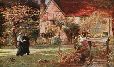 米尔顿的小屋和花园，Chalfont St Giles 作者 弗朗西斯·沃克
