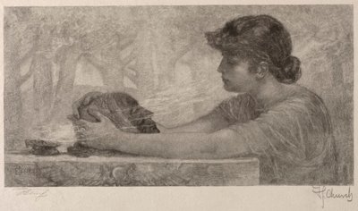 The Sibyl, 1887. 作者 弗朗西斯·斯科特·金