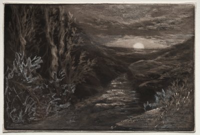 荒原溪流 作者 弗朗西斯·西摩·哈登（Francis Seymour Haden）