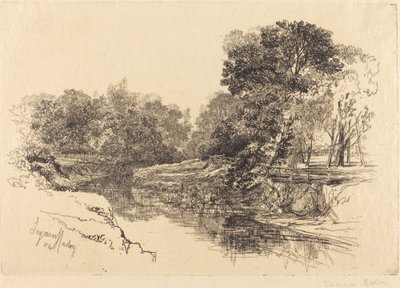爱尔兰的一条河 作者 弗朗西斯·西摩·哈登（Francis Seymour Haden）