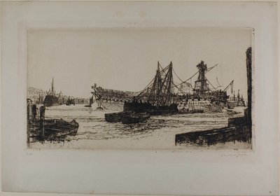 阿伽门农号解体，第二号 作者 弗朗西斯·西摩·哈登（Francis Seymour Haden）