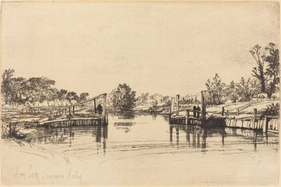 伊格汉姆锁 作者 弗朗西斯·西摩·哈登（Francis Seymour Haden）