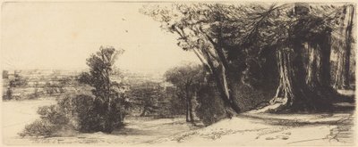 清晨 - 里士满 作者 弗朗西斯·西摩·哈登（Francis Seymour Haden）