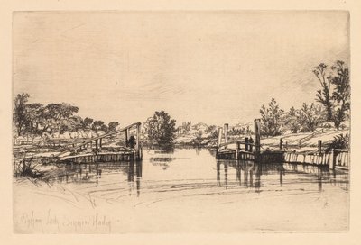 埃厄姆锁 作者 弗朗西斯·西摩·哈登（Francis Seymour Haden）