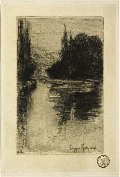 晚上 作者 弗朗西斯·西摩·哈登（Francis Seymour Haden）