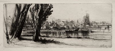 富勒姆。 作者 弗朗西斯·西摩·哈登（Francis Seymour Haden）
