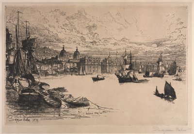 格林威治 作者 弗朗西斯·西摩·哈登（Francis Seymour Haden）