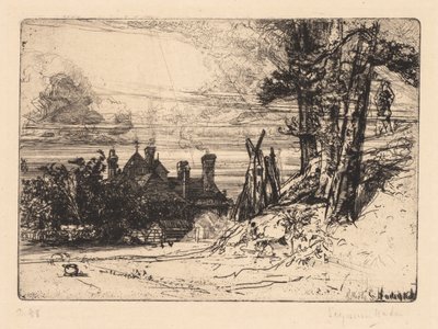 威尔斯利的霍斯利之家 作者 弗朗西斯·西摩·哈登（Francis Seymour Haden）
