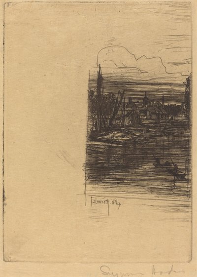 Isleworth 作者 弗朗西斯·西摩·哈登（Francis Seymour Haden）