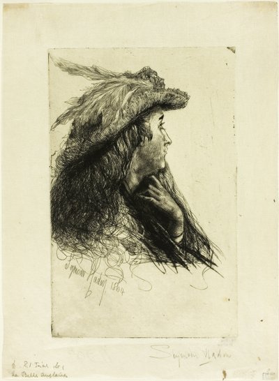英国美女 作者 弗朗西斯·西摩·哈登（Francis Seymour Haden）
