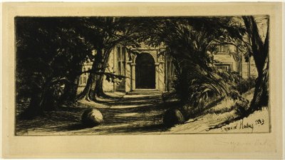 米顿厅 作者 弗朗西斯·西摩·哈登（Francis Seymour Haden）