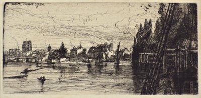 老切尔西教堂 作者 弗朗西斯·西摩·哈登（Francis Seymour Haden）